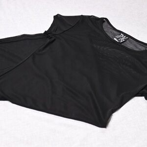 Black Sheer Cover-Up